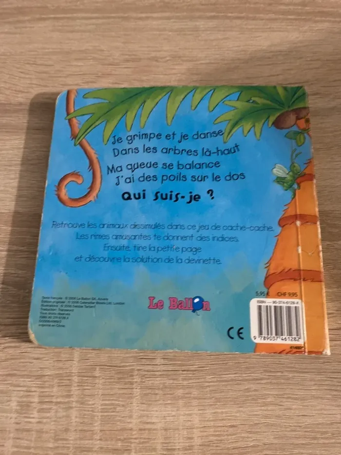 lot de 5 gros livres pour enfants, apprentissage des animaux du monde - photo numéro 9