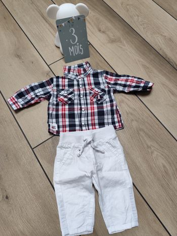 Ensemble chemise pantalon lulu castagnette/kiabi