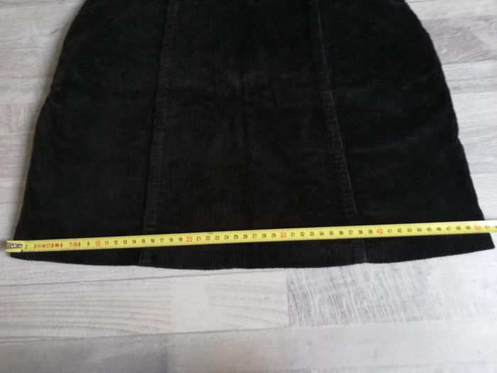 Jupe velours noire taille 36 neuve - photo numéro 7
