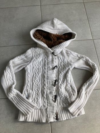 Veste laine à capuche pimkie T. S
