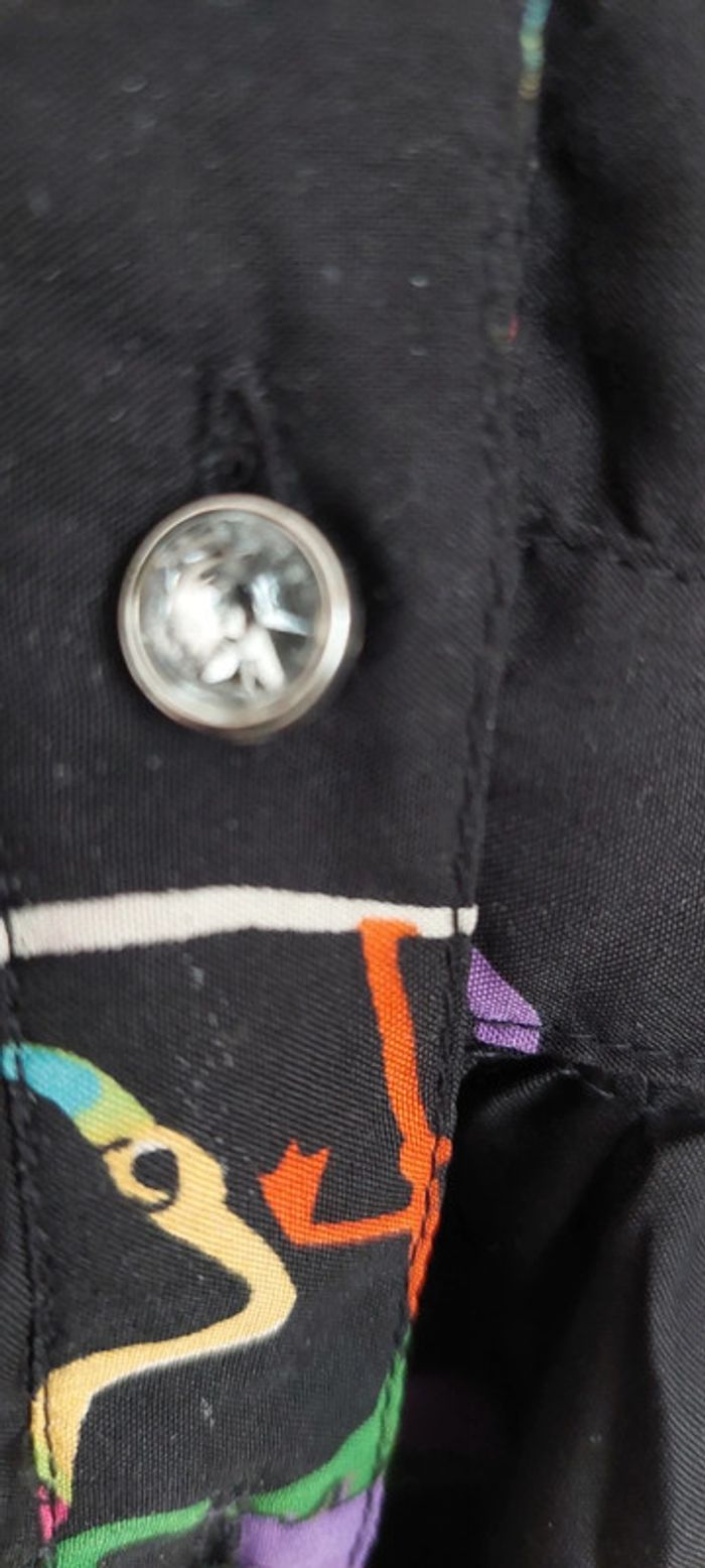 Robe noire avec flamants roses Athmosphere 10 ans - photo numéro 4