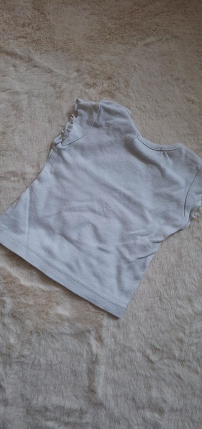 T shirt Weekend à la mer taille 3 mois - photo numéro 2