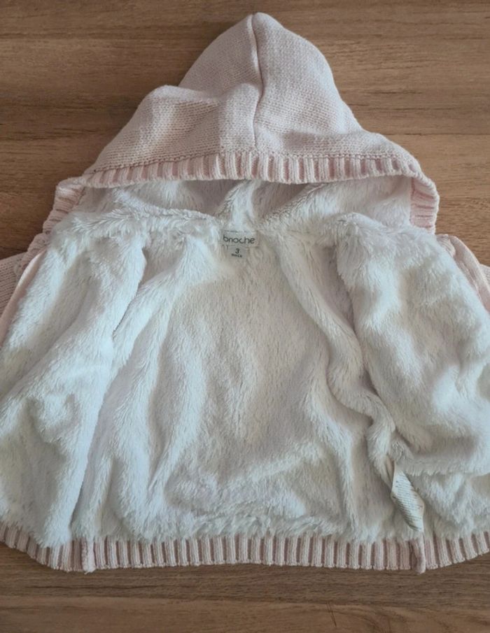 Veste brioche 3 mois - photo numéro 2