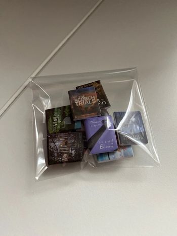 Lot de 10 livres miniatures pour maison de poupée