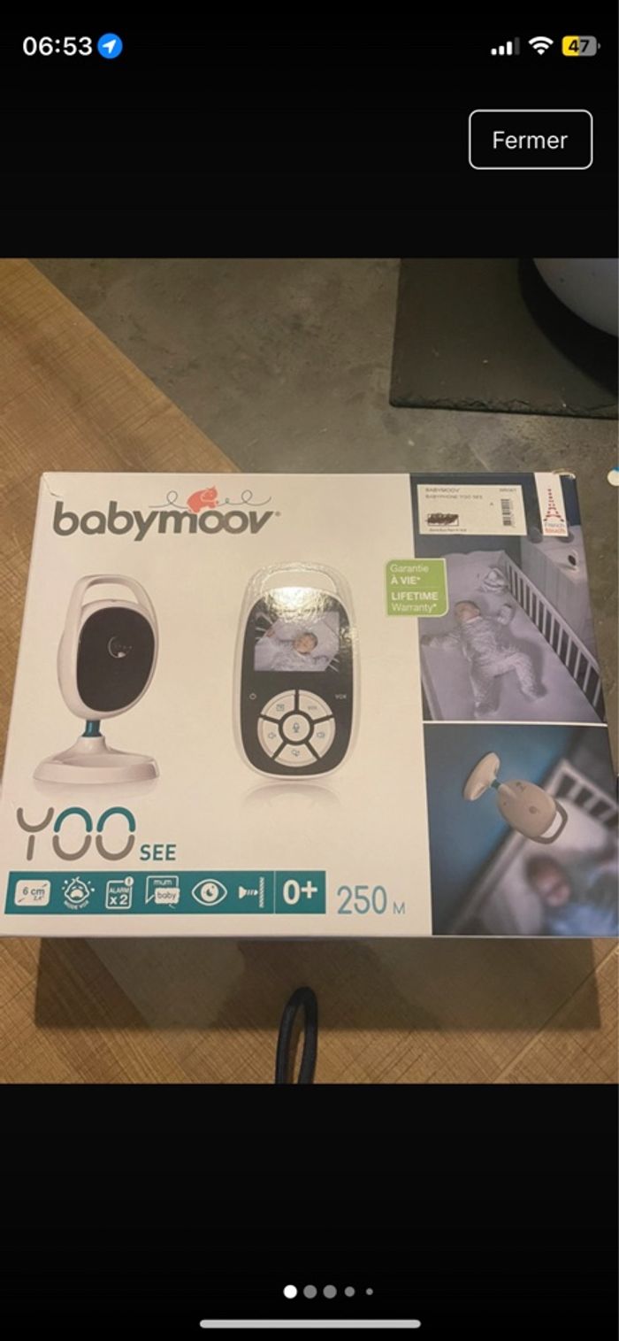 Babyphone avec caméra babymoov