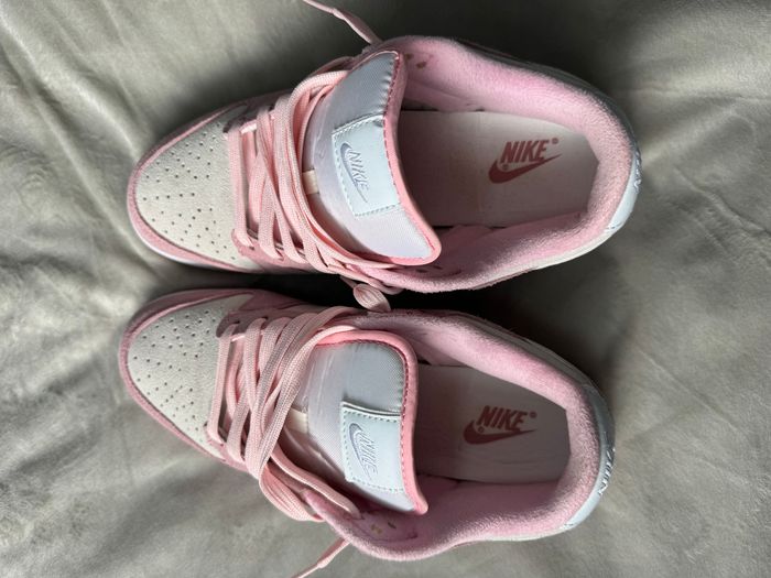 basket - Dunk rose et blanc - photo numéro 9