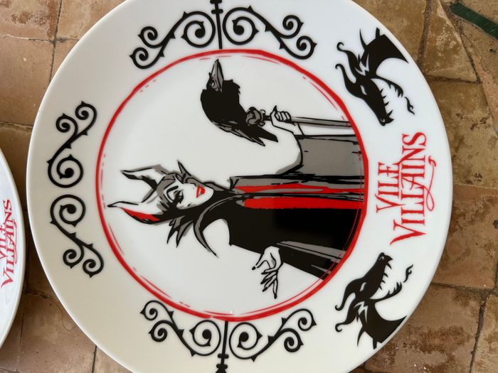 set de 4 assiettes en porcelaine - photo numéro 5