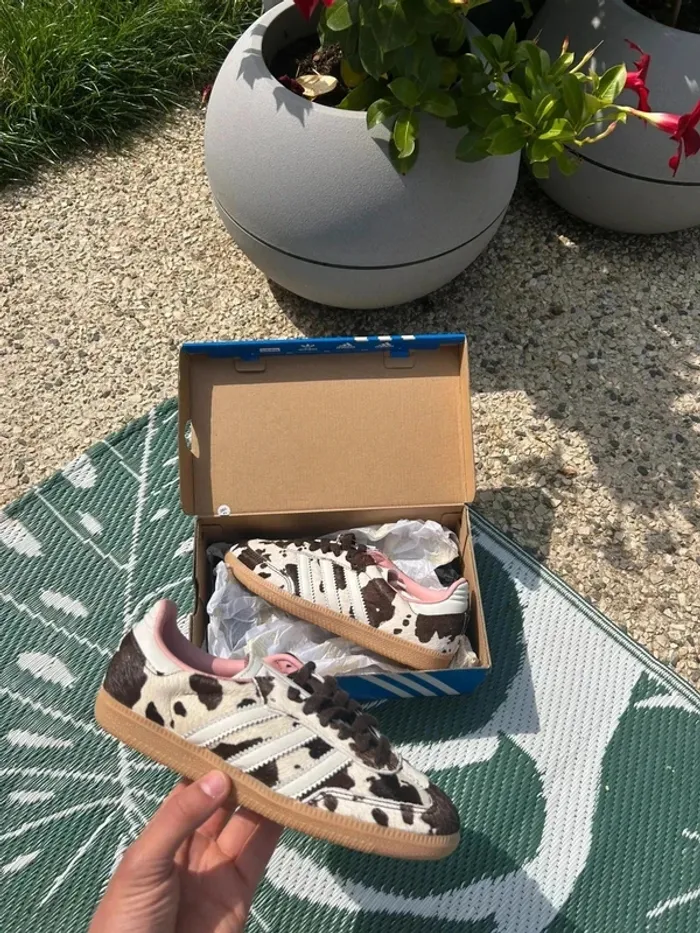 Adidas Samba OG Cow Print