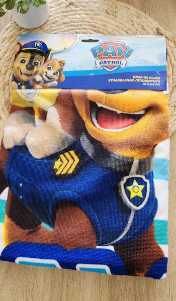 Serviette de Plage Garçon Paw Patrol Neuf 