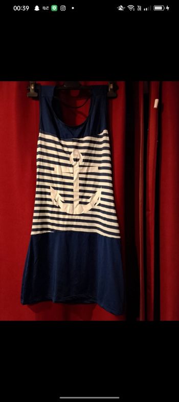 Robe été bleu et marine 