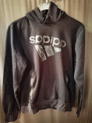 332797 sweat à capuche noir homme S Adidas