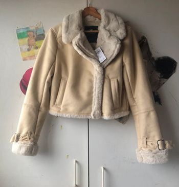 Veste en fausse fourrure