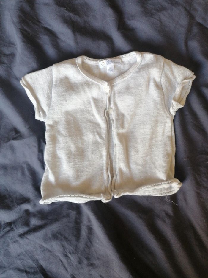 Gilet manches courtes kitchoun 9mois