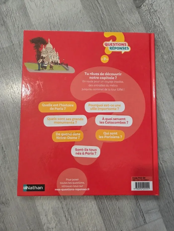 Livre questions réponses Paris - photo numéro 2
