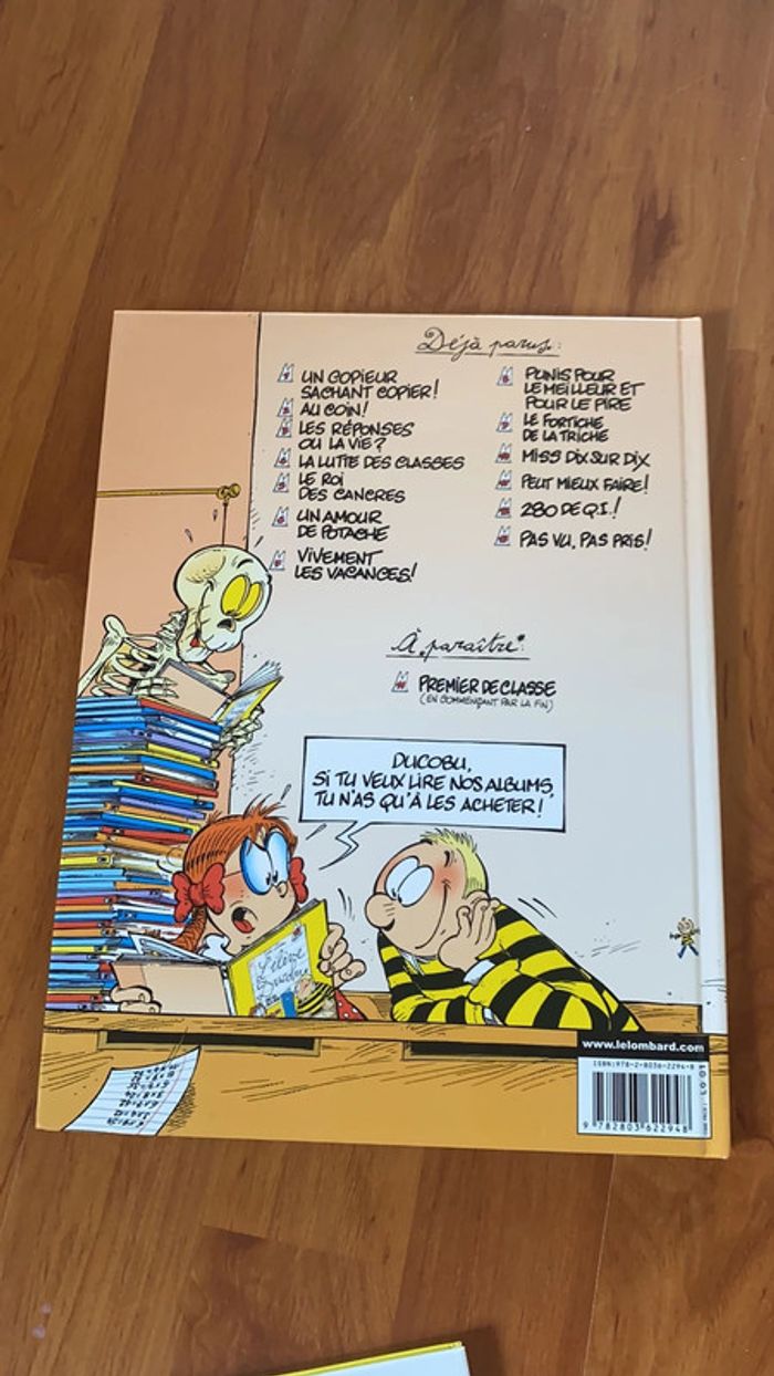Bande dessinée l’élève ducobu numéro 13 - photo numéro 2