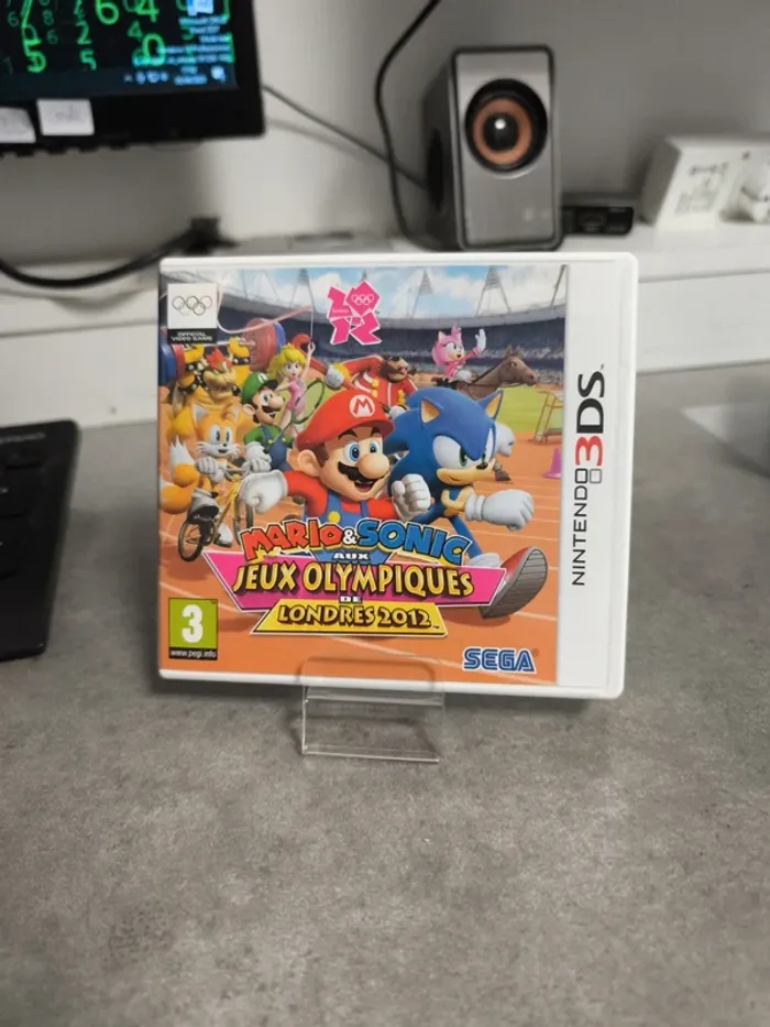 Mario Sonic olympique 2012 3ds