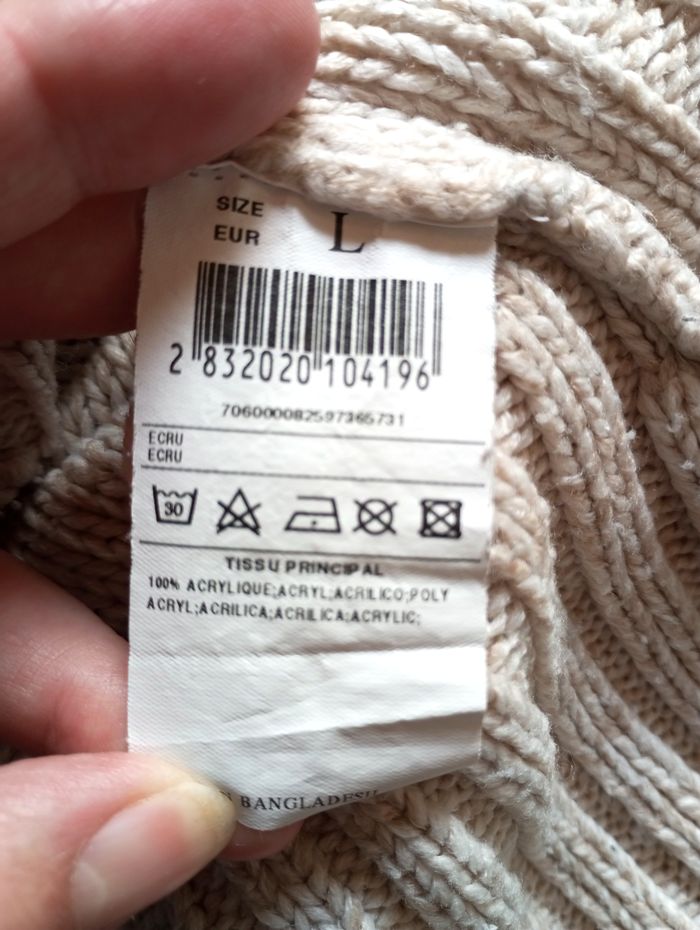 🌸 Pull tunique, Jennyfer, taille L - photo numéro 5