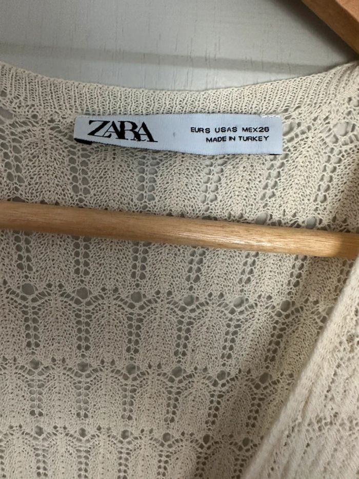 Combinaison fluide Zara beige/creme - photo numéro 3