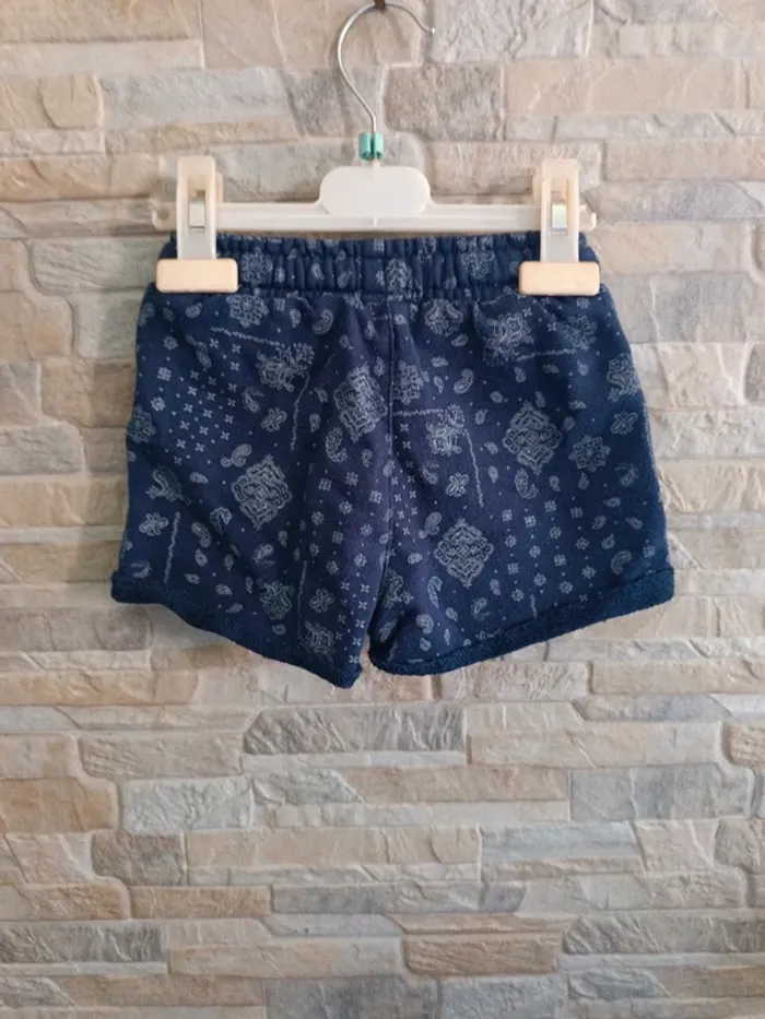 Short molleton marine Tissaia 4A - photo numéro 2