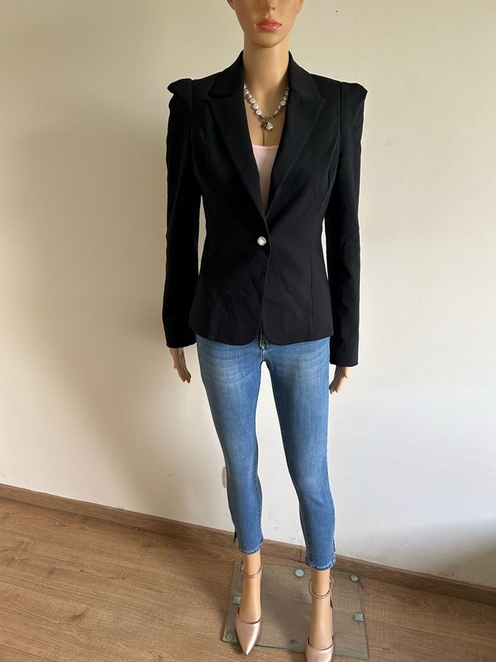 Blazer noir Morgan taille 34 TBE - photo numéro 4