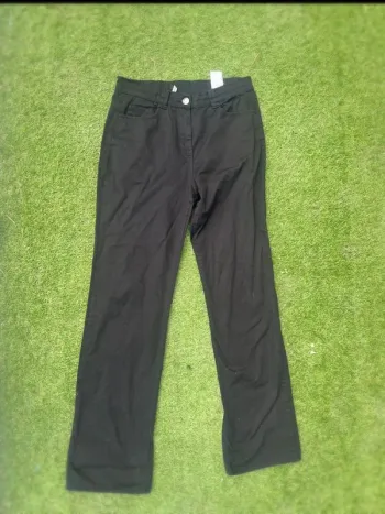 Pantalon droit noir chic ou bureau - Caroll - taille 40