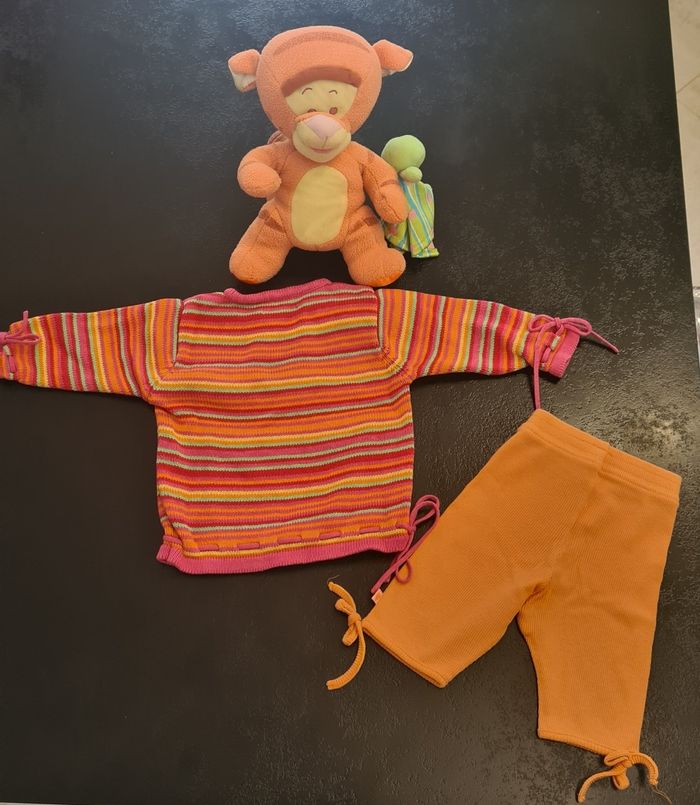 Pull et pantalon 6 mois tbe - photo numéro 2