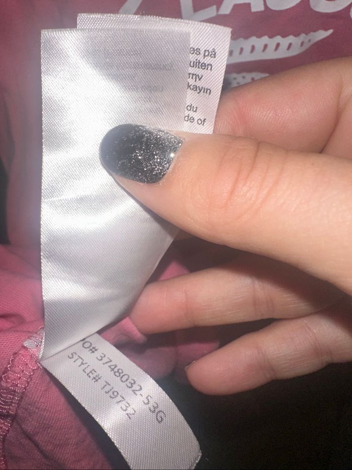 T-shirt lacoste - photo numéro 6