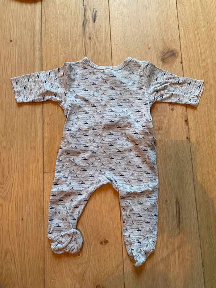Lot de 4 pyjamas d’été en coton 3 mois - photo numéro 6