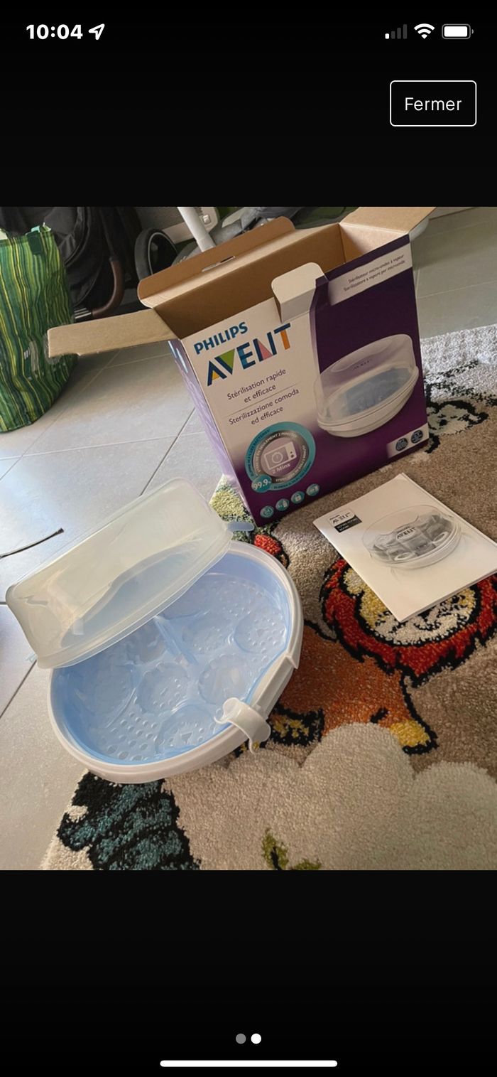 Stérilisateur micro onde