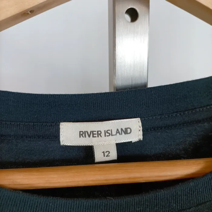T-shirt noir "Inspire" River Island – Taille 12 (M) A701 - photo numéro 5