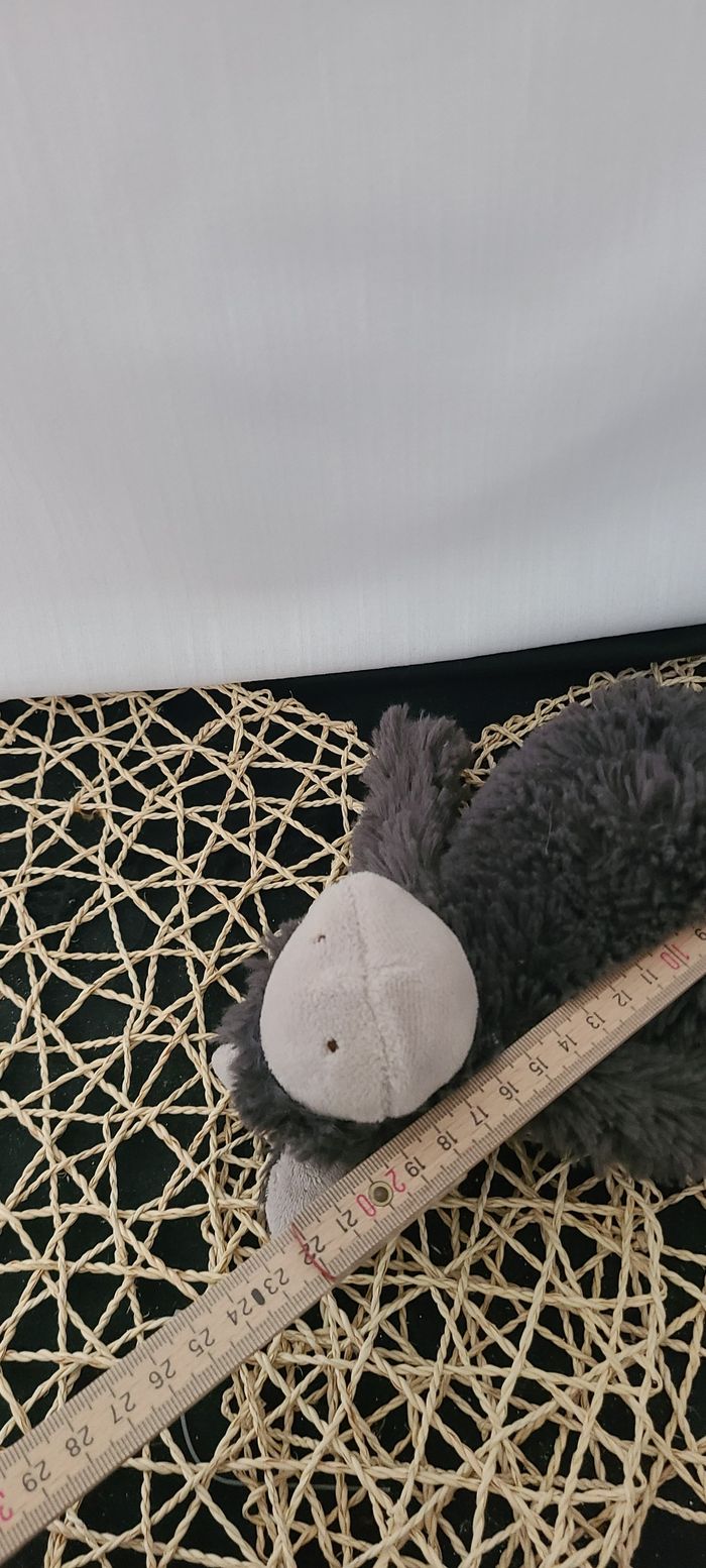 Peluche Ane MOULIN ROTY Les Tout Doux Vite un câlin Gris - photo numéro 4