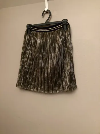 Maison Jean Bourget jupe lurex doré 5 ans