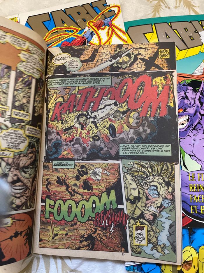 Lot de 7 magazines Cable vintage Marvel Comics - photo numéro 16