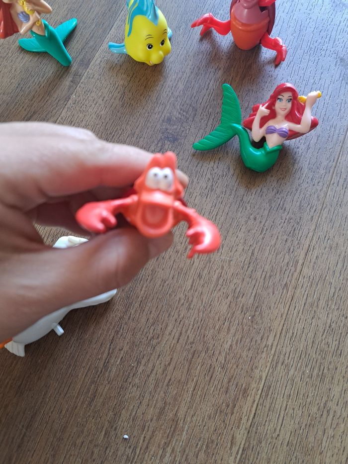 Lot figurine la petite sirene - photo numéro 3
