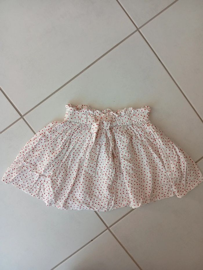 Jupe fluide petits pois Tape à l'oeil taille 6ans