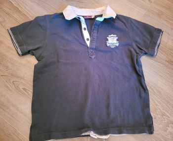 Polo bleu MC Sergent Major 10 ans