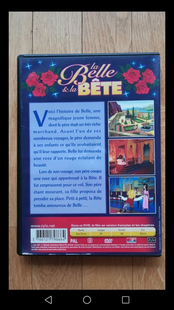 DVD Neuf "La belle et la bête"- V92B - photo numéro 2
