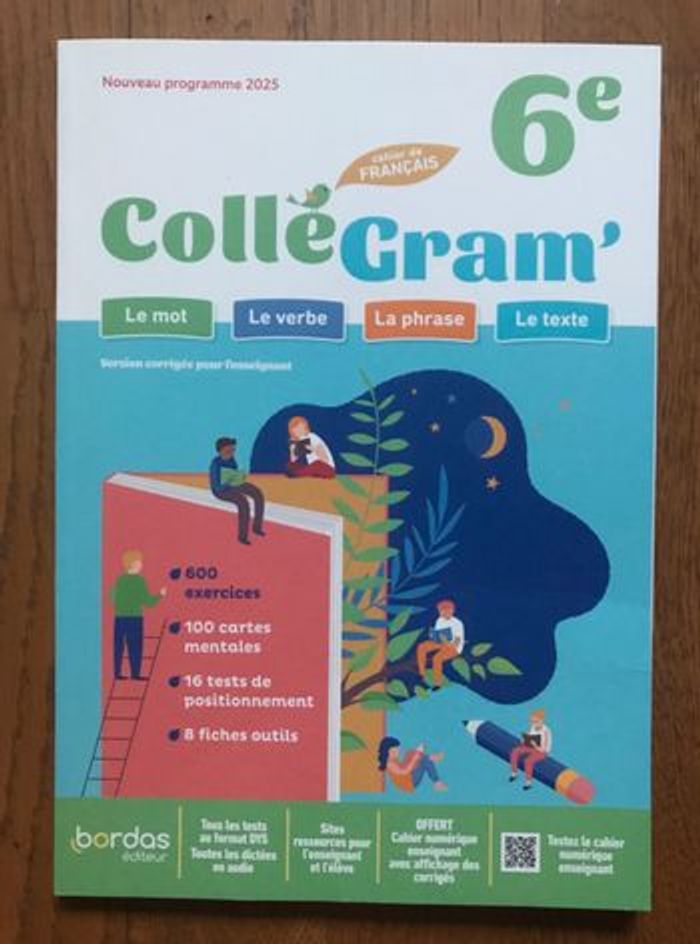 ColléGram' 6ème - Fichier de Français avec Corrigés