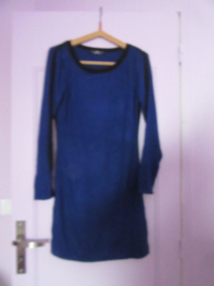 Robe bleue taille 4 Cache Cache