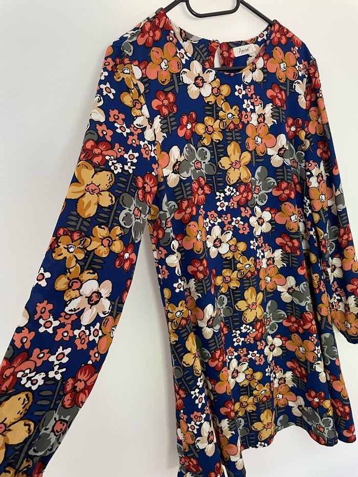Robe fluide fleurie Azura – Taille S - photo numéro 4