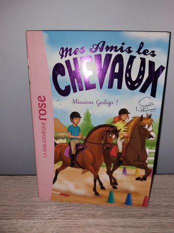 Livre de poche mes amus les chevaux