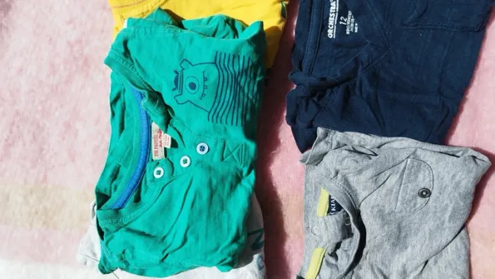 Lot 5 tee-shirt - 12 mois - photo numéro 3