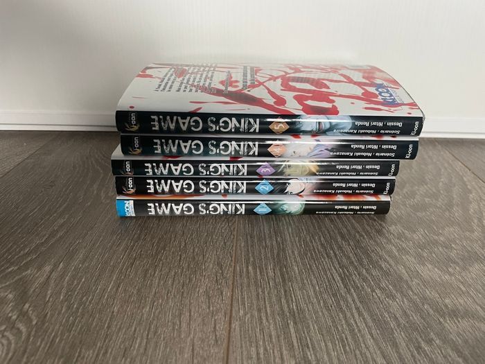 Lot 5 mangas King’s Game - photo numéro 2