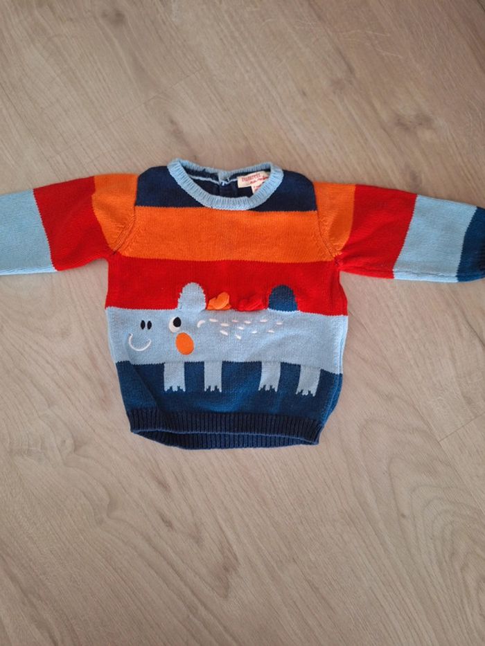 Pull coloré DPAM 3 mois