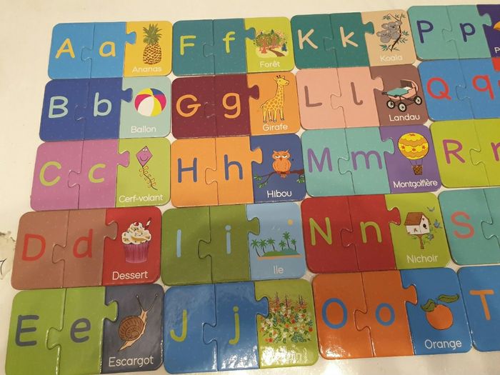 Puzzle j apprends l'alphabet - photo numéro 4