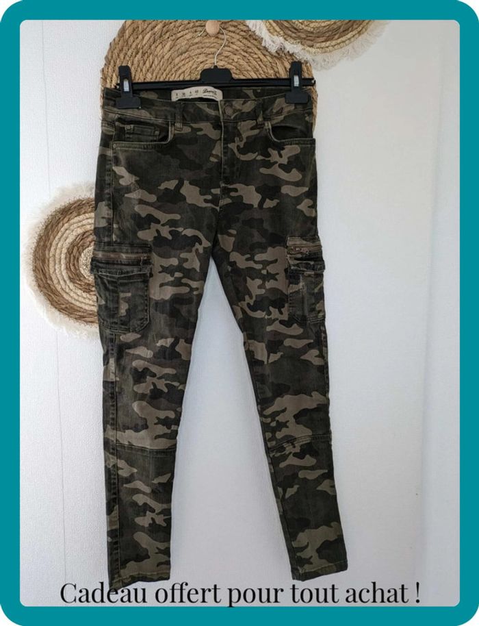 Jean camouflage DenimCo 36