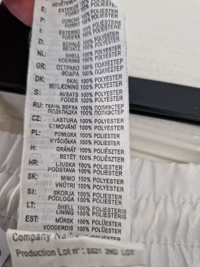 Bas pantalon jogging blanc taille L - photo numéro 5