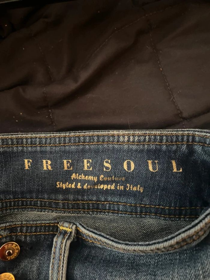 Jeans femme marque feeesoul très bon etat - photo numéro 9
