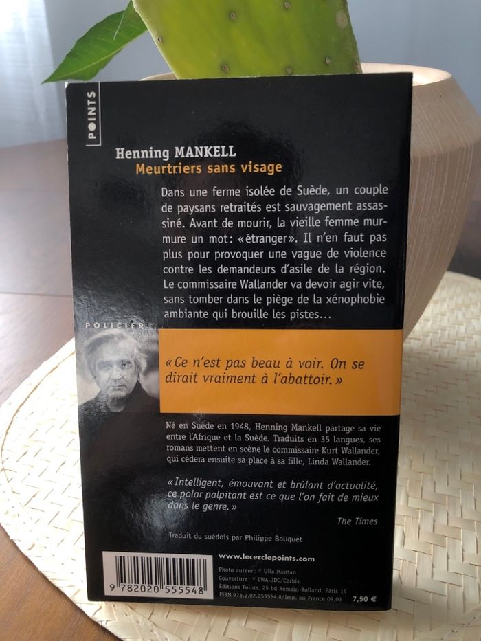 Meurtriers sans visage - Henning Mankell - photo numéro 2