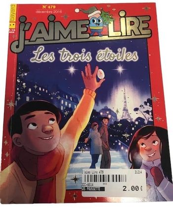 livre "j'aime lire les trois étoiles" - OCCASION